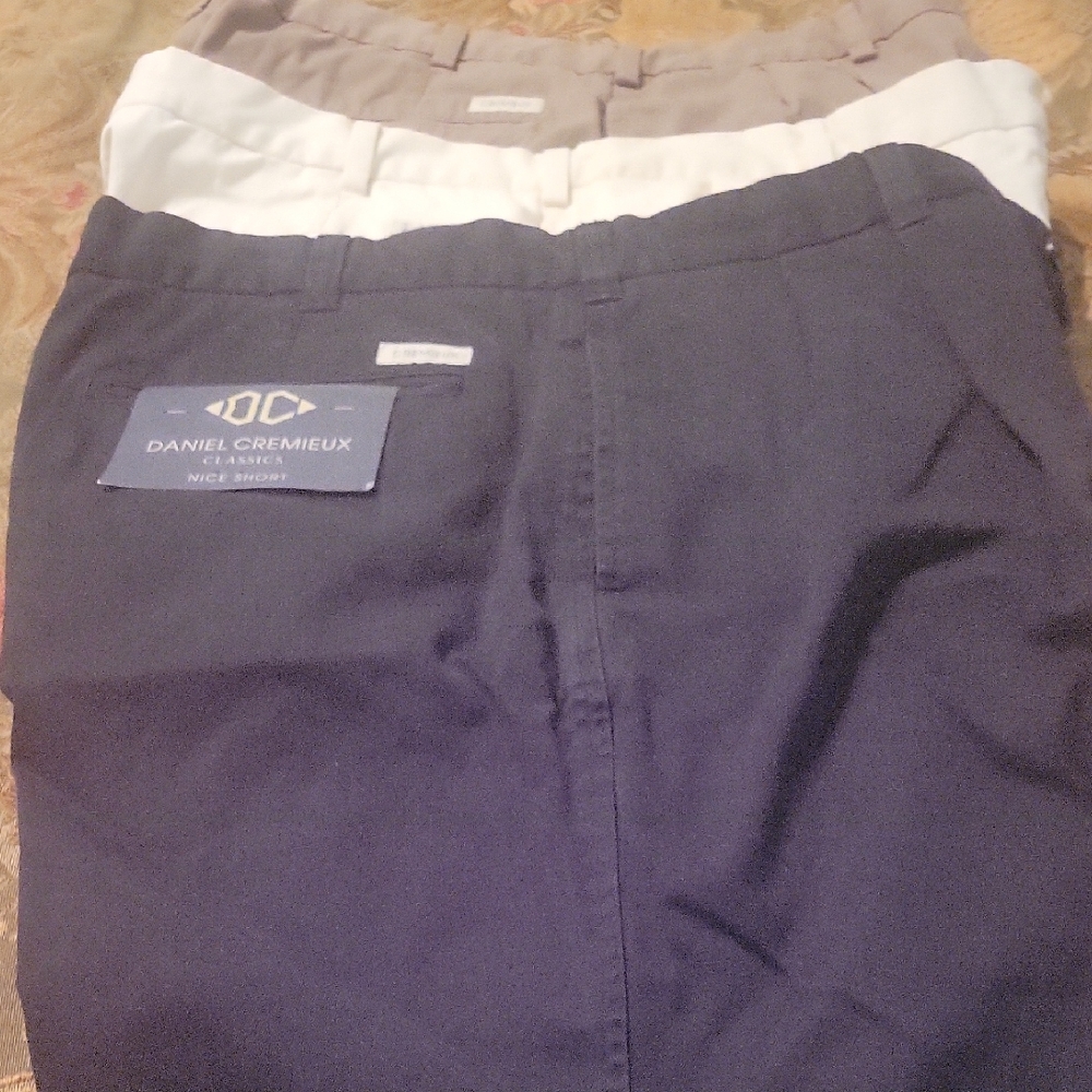 Daniel Cremieux Trousers - Dark Blue, Off White, Khaki